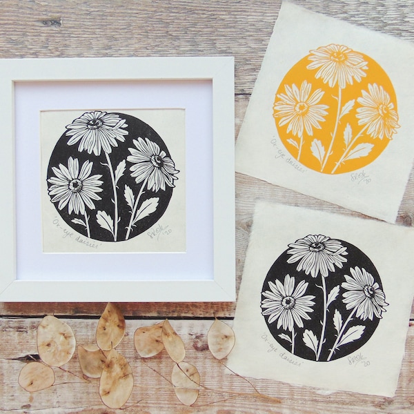 Hand Pulled Print Etsy