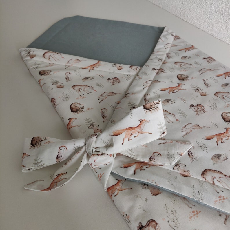 Baby Swaddle Wrap PDF Sewing Pattern, Photo Sewing Tutorial Included