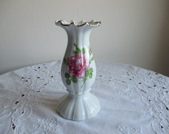 Vintage candle holder,one  candle holder,porcelain candle holder