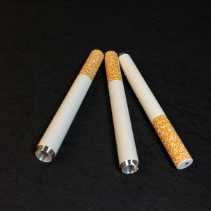 Classic Cigarette - (3 Pack) - Aluminum - 8mm One Hitters - One Hitter Pipe