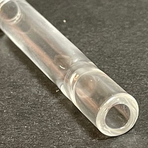 Shortie One Hitter (2&quot;) Clear Borosilicate Glass - Glass Pipe