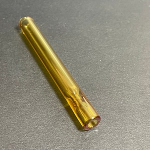 Honey - Medium 9mm Glass One Hitter - Glass Pipe