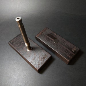Das DURCHNESTE Dynavap Etui überhaupt - FutoStash S aus dunklem exotischen Wenge