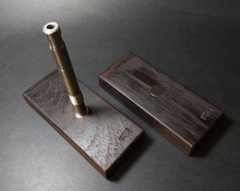 The SLIMMEST Dynavap case possible - FutoStash S made from dark exotic Wenge