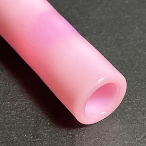 Pink - Large 12mm Glass One Hitter - Glass Pipe