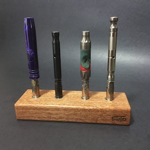 Futo Magnet Ständer - Sapele - Für x4 Verdampfer - DynaVap Ständer - Schreibtisch Magnet Ständer