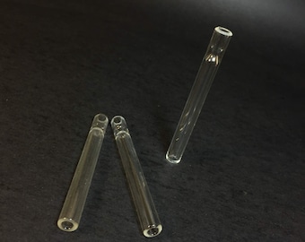 Amber - (3 Pack) - 12mm Glass One Hitters - Glass Pipe - Etsy