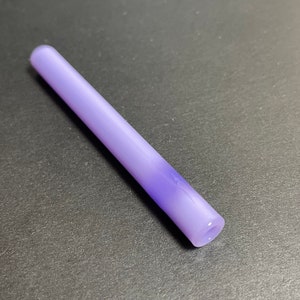 Violet - Medium 9mm Glass One Hitter - Glass Pipe