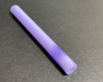 Violet - Medium 9mm Glass One Hitter - Glass Pipe