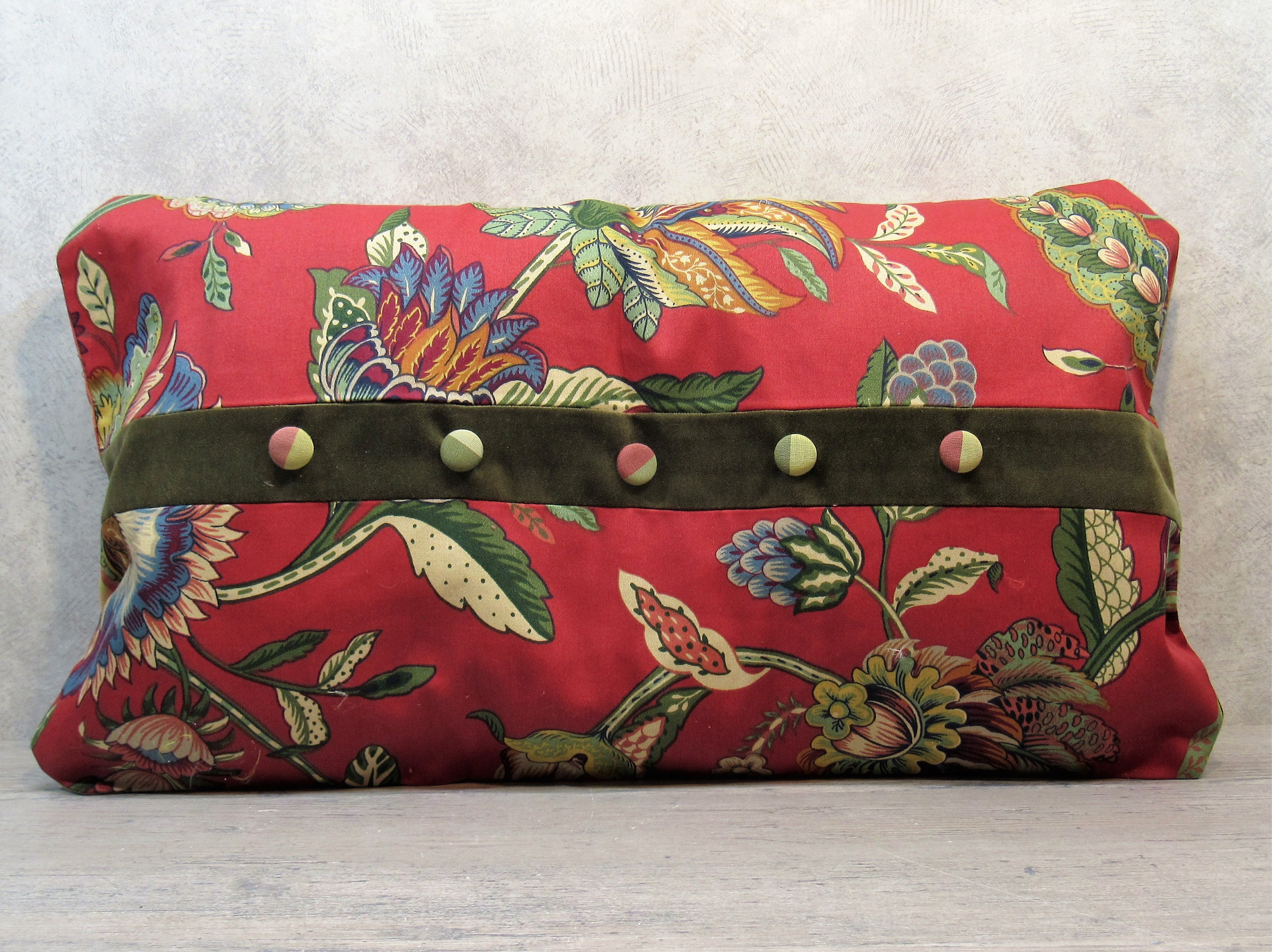 Choice of 2 BESPOKE ACCENT PILLOW Covers 12x22 Floral Etsy