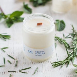 01 / Mint candle rosemary image 2