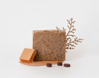 02 / Coffee + caramel soap