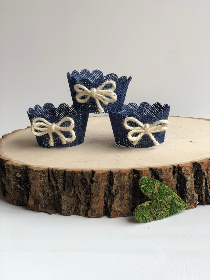 Real Burlap Blue Cupcake Wrappers Rustic Cupcake Wrappers Etsy real-burlap-blue-cupcake-wrappers-rustic-cupcake-wrappers-etsy