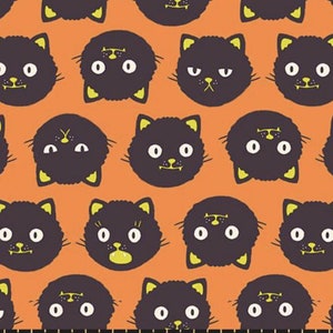 BY The HALF YARD !!Ruby Star Society, Good Spirits, Scaredy Cats, Pumpkin, Halloween, Moda
