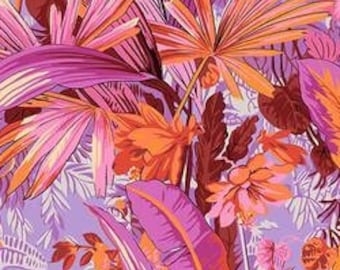OOP, Kaffe Fassett Collective, August 2024, Jungle in Red, Order by HALF yard