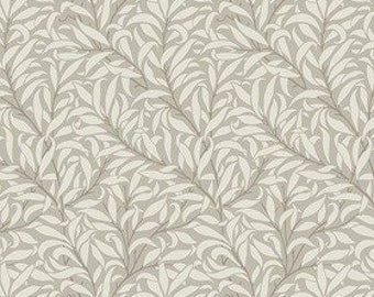 William Morris, Pure Willow Bough in Linen Colorway, Free Spirit, Morris & Co., Free Spirit, Sold by HALF YARD increments