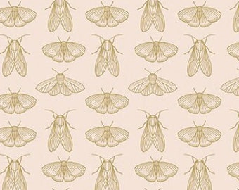 Emerging Wings Frost, Spring Equinox Collection, Katie O’Shea, Art Gallery Fabrics, OEKO-TEX, Pima Cotton, Sold by the Half Yard