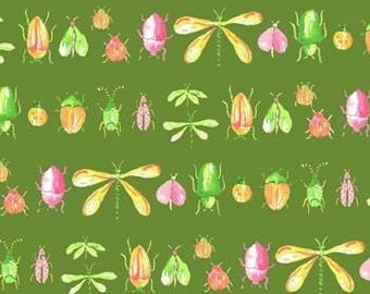 BY THE YARD!! Gasparee in Green by Tamara Kate, Anthology/Windham Fabrics