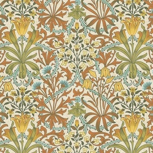 NEW!! William Morris, Buttermere, Woodland Weeds, Multi, Morris & Co., Free Spirit, Sold by the HALF Yard