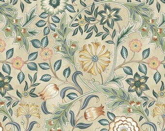 Morris & Co. Wilhelmina, William Morris Fabric, Sold by the Half Yard