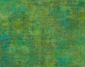 Brushed in Green, Halcyon by Jason Yenter, In the Beginning Fabrics, Green Blender Fabric, Sold by the Half Yard