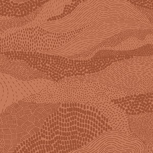 Figo, Elements, Earth in Rust, Sold by the Half Yard