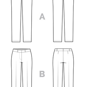 Sasha Closet Core Patterns Pants Pattern No. 13 Sewing - Etsy