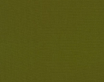 Kona Cotton in Avocado, K001-1451, Green Solid Fabric, Sold in Half Yard Increments