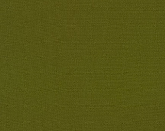 Kona Cotton in Avocado, K001-1451, Green Solid Fabric, Sold in Half Yard Increments