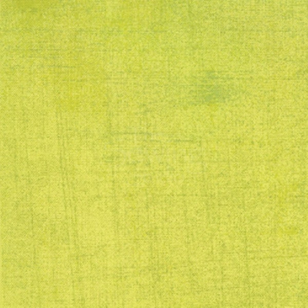 Moda Grunge Decadent, Lime Green, Sold by the Half Yard