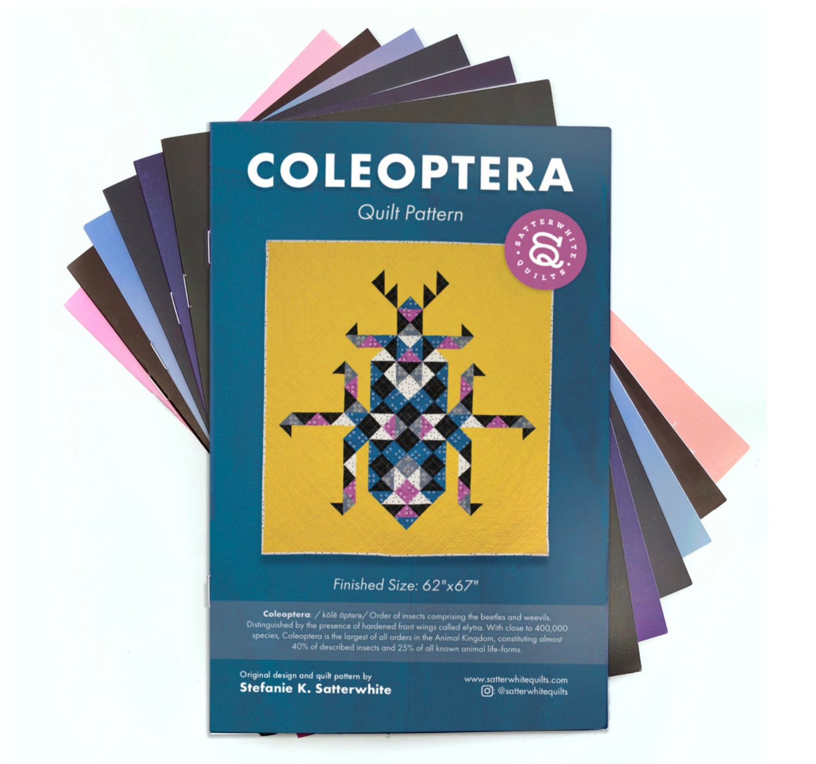 Coleoptera Insect Quilt Pattern Designed by Stefanie K. Etsy