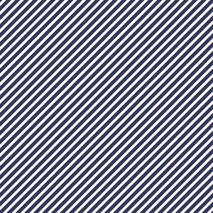 May include: A seamless pattern of diagonal white stripes on a dark blue background.