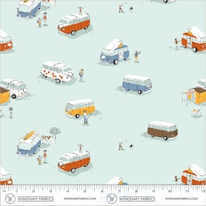 Vw Bus Fabric - Etsy