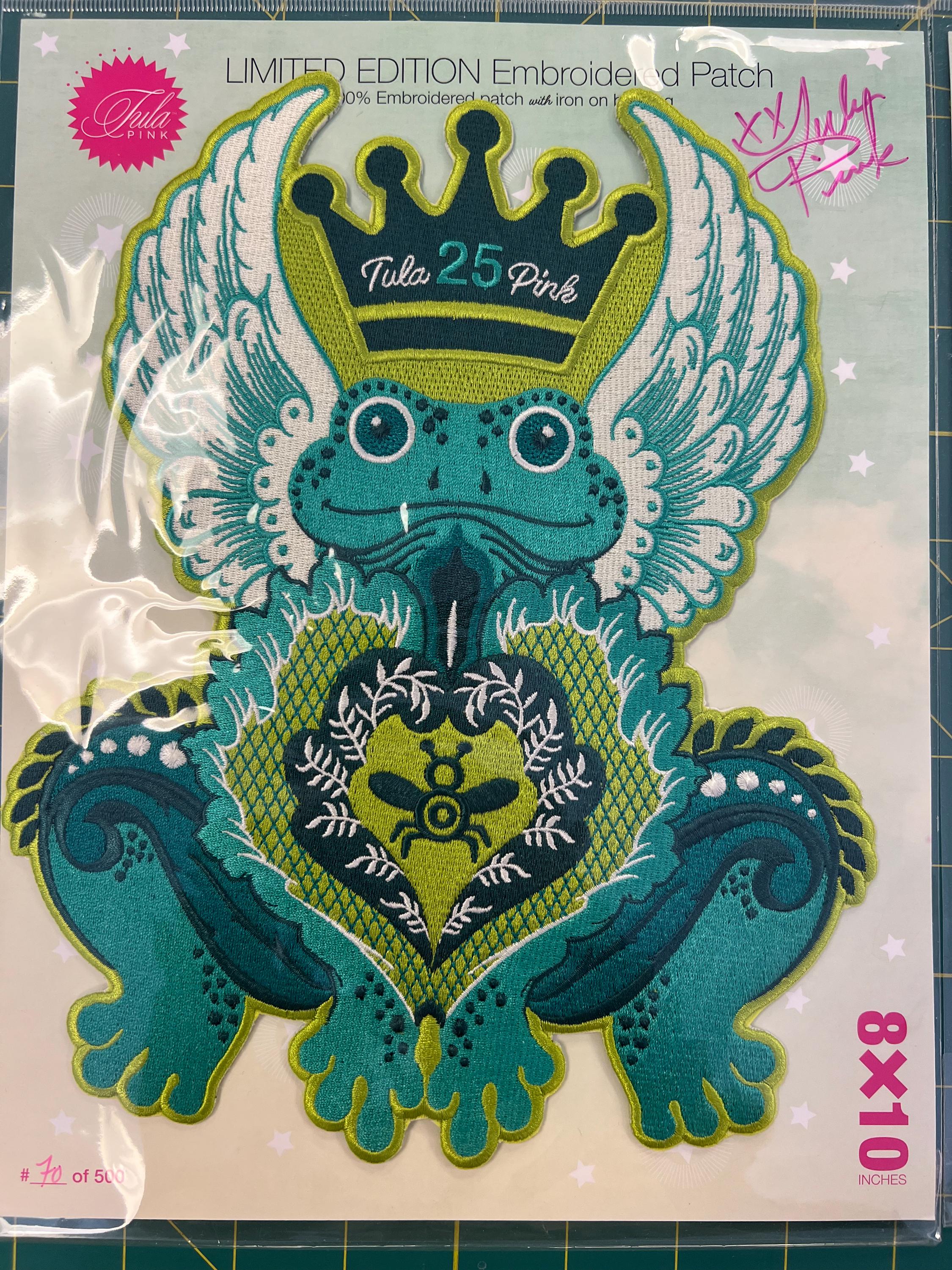 FROG PRINCE NAVEEN *exclusive! Embroidered Iron-on Patch For Crafts, Hats, Clothing, Bags, Home Décor- 70351 - Foto 7