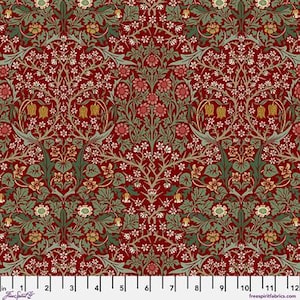 New!! William Morris, Blackthorn Thorned Rose, Suffolk Collection, Freespirit, Sold by the Half Yard