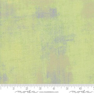 Moda Grunge Poplin, Light Green Fabric, Sold by the Half Yard
