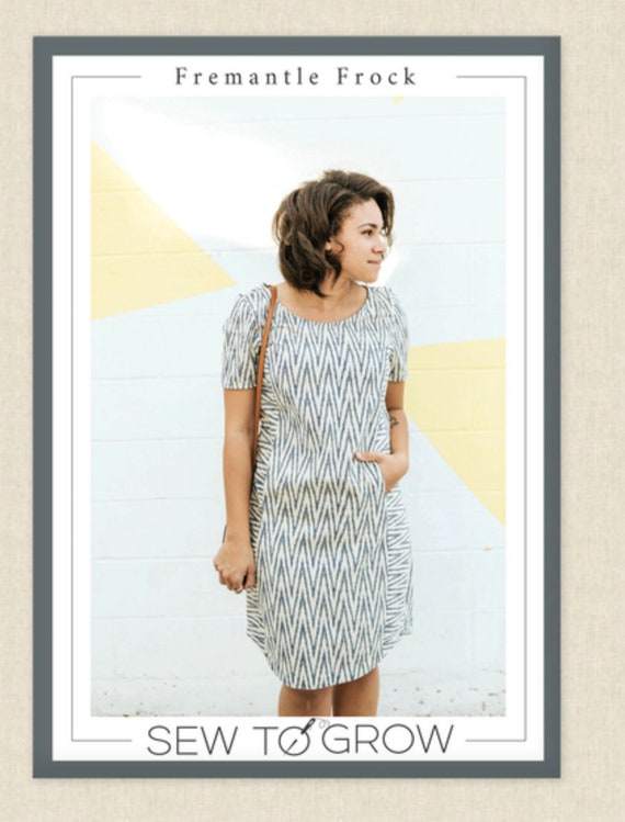 Fermantle Frock - Paper Pattern - Sew to Grow Fermantle Frock - Paper Pattern - Sew to Grow