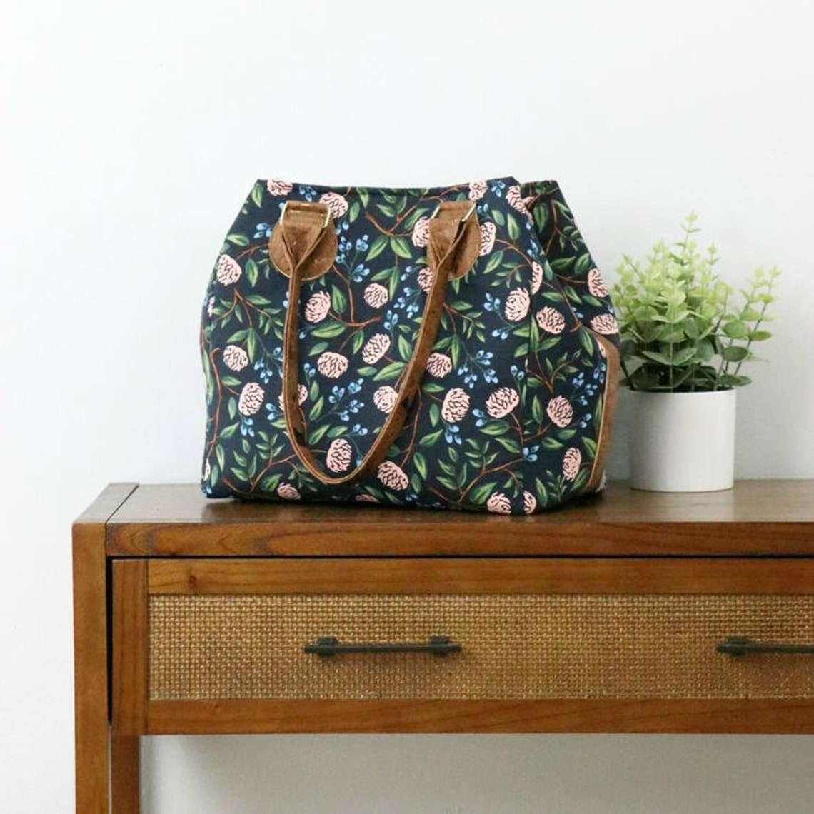 Sallie Tomato Ginger Purse Paper Pattern Crossbody Bag Etsy