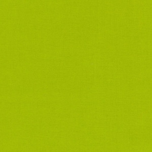 Kona Cotton in Peapod, K001-414, Bright Green Solid Fabric, OEKO-TEX Certified, Sold by the Half Yard