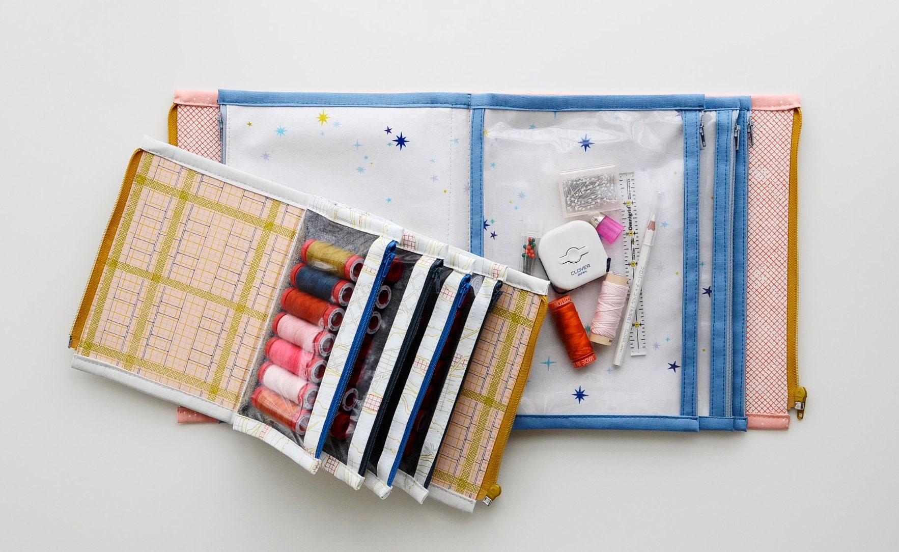 Aneela Hoey Booklet Pouch Paper Pattern Sewing Organizer Etsy