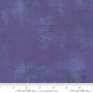 Moda Grunge Hyacinth, Blue Violet, Order by Half-Yard Increments