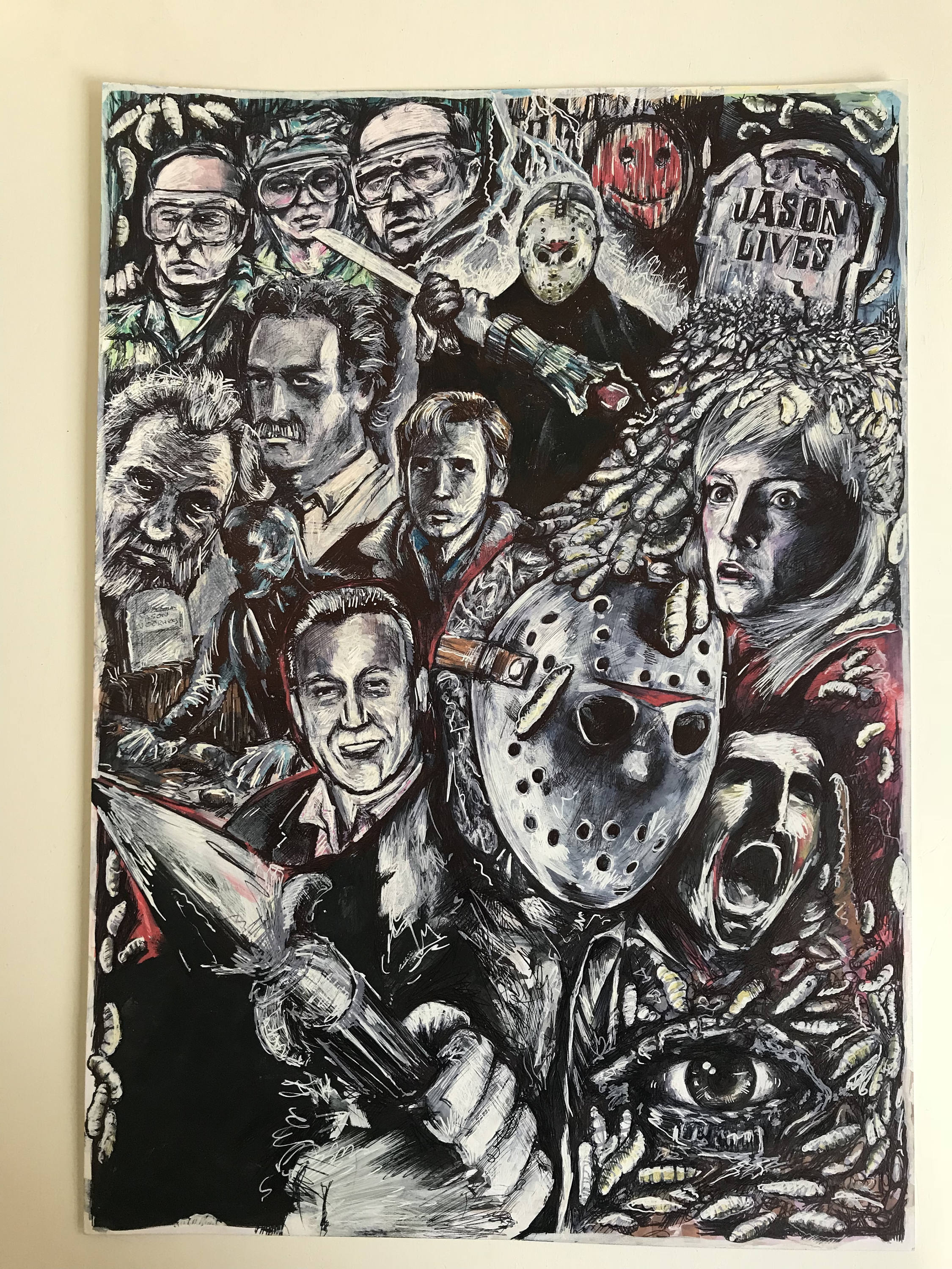 Friday the 13th Part 6 Jason Lives Print - Etsy
