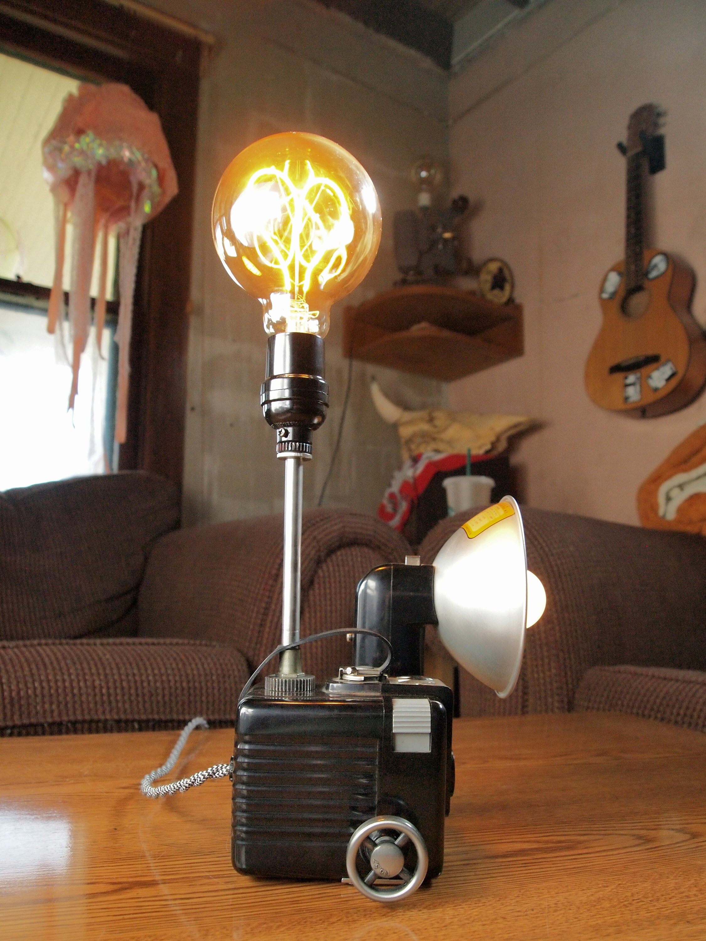 Kodak Brownie Hawkeye Camera Lamp Flash Bulb Accent Light Etsy