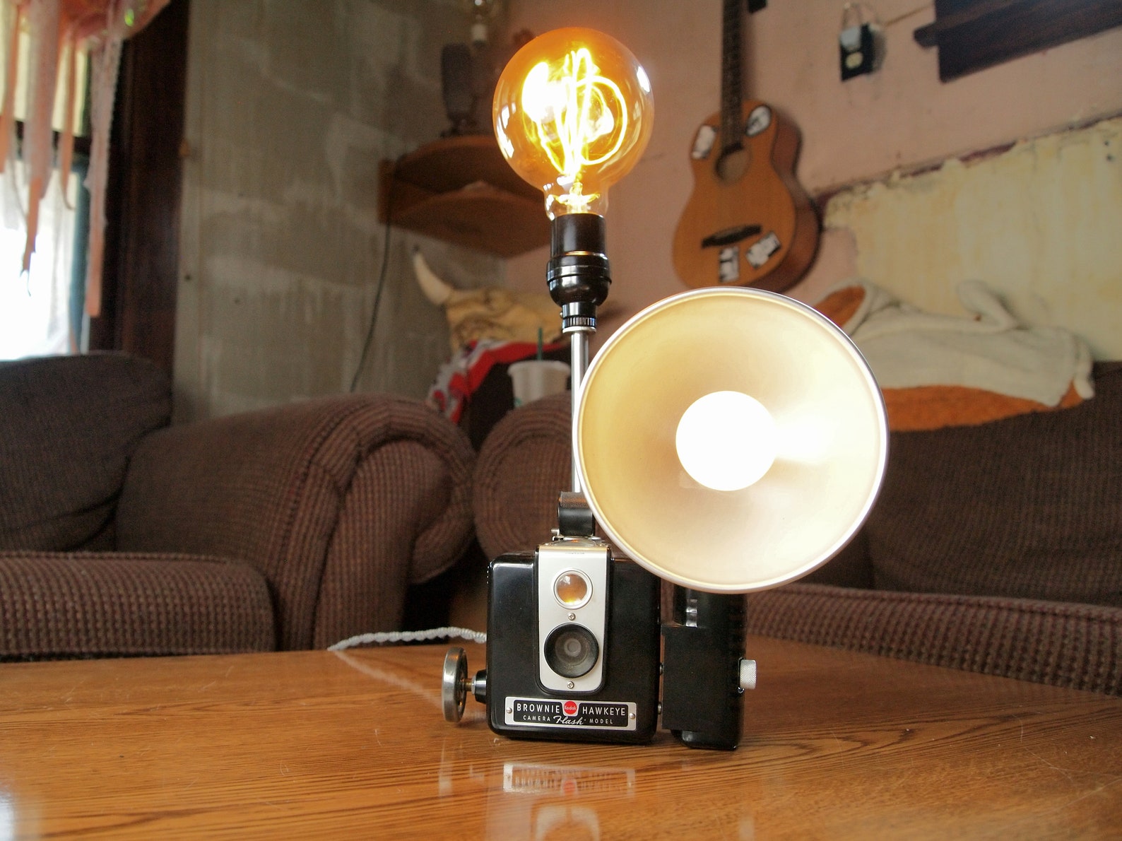 Kodak Brownie Hawkeye Camera Lamp Flash Bulb Accent Light Etsy