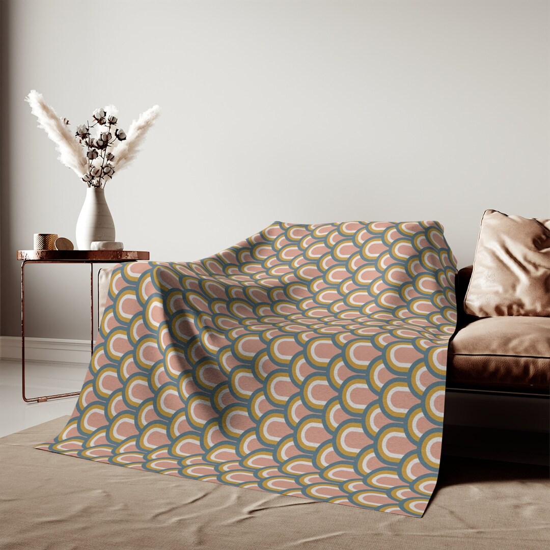 Deco Rainbow Sweatshirt Blanket Etsy