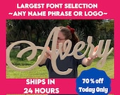 Customized Name Sign, Large Name Sign, Wooden Name Sign, Baby Name Sign, Backdrop Name Sign, Wedding backdrop, Wooden laster cut letters