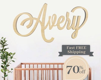 Name Sign , Custom wooden Name Sign, Birthday Wedding name Sign, Nursery name Sign, Backdrop name Sign, Wood name Sign, over crib BABY Sign