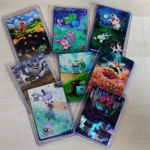 Carta Pokémon dipinta su misura