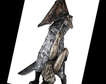 Pyramid Head - Silent Hill Greeting Card for Sale by EnoWesker