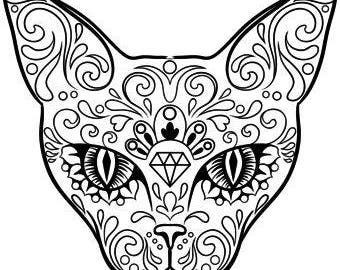 Download Cat Mandala SVG